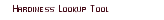 Hardiness Lookup Tool